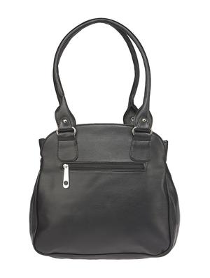 black faux leather handbag - 10419950 - Standard Image - 2