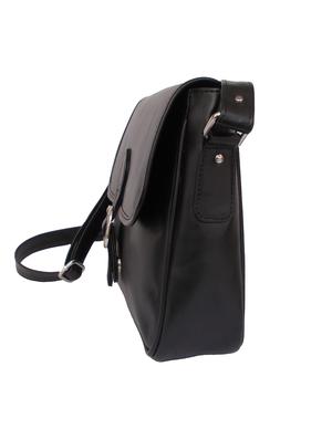 black faux leather sling bag - 10419968 - Standard Image - 5