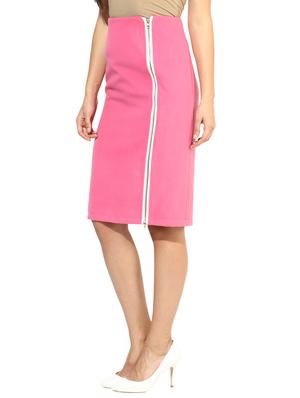 pink poly cotton skirts - 10420223 - Standard Image - 2