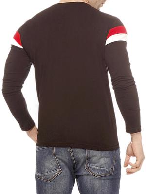 brown striped cotton t-shirt - 10420754 - Standard Image - 3