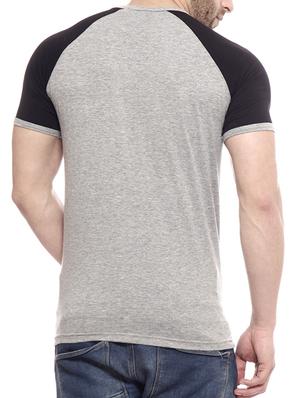 grey cotton pocket t-shirt - 10420814 - Standard Image - 3