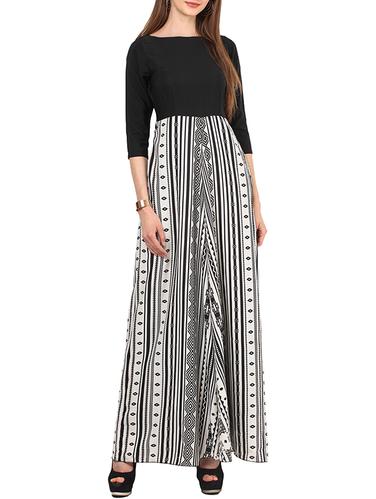 black and white 100 % dress - 10430944 - Very Small Image - 1