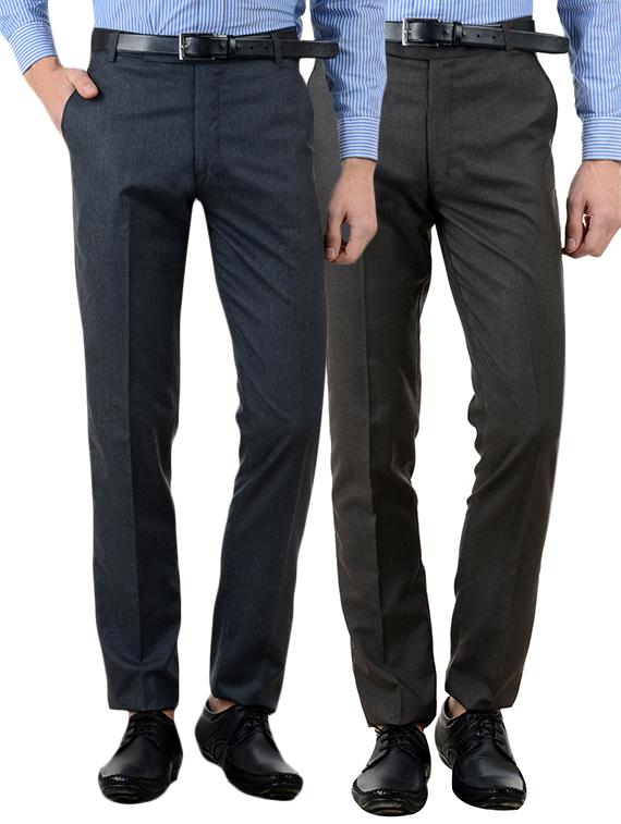 multi cotton trouser - 10439580 - Zoom Image - 1