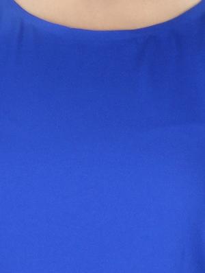 blue polyester dress - 10443722 - Standard Image - 4