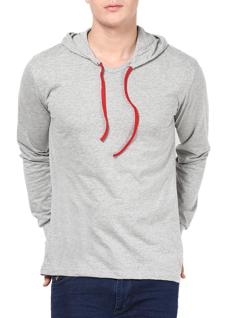 grey cotton tshirt - 10456247 - Zoom Image - 1