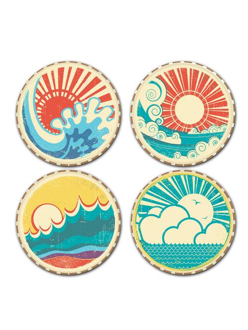 stybuzz printed coasters - 10459810 - Standard Image - 1