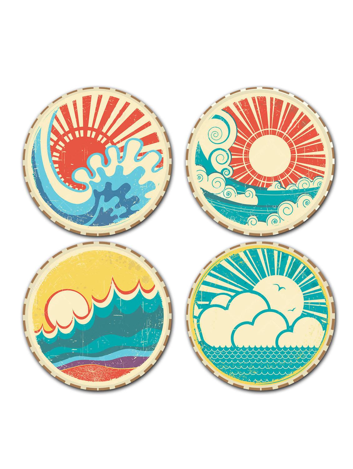 stybuzz printed coasters - 10459810 - Zoom Image - 1