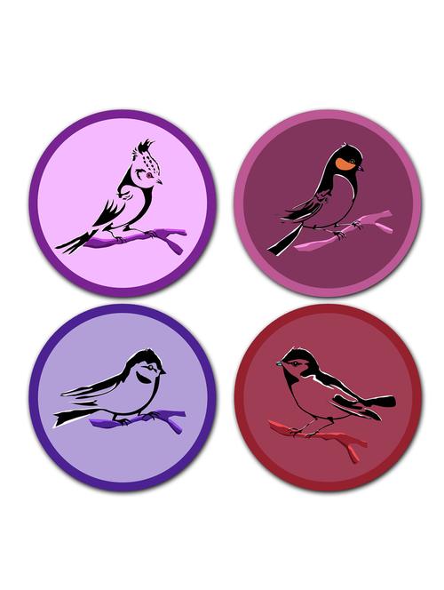 stybuzz printed coasters - 10459824 - Standard Image - 1