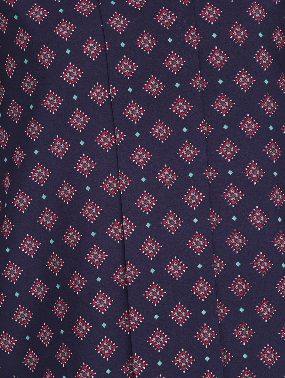 blue printed tunic - 10460919 - Zoom Image - 4