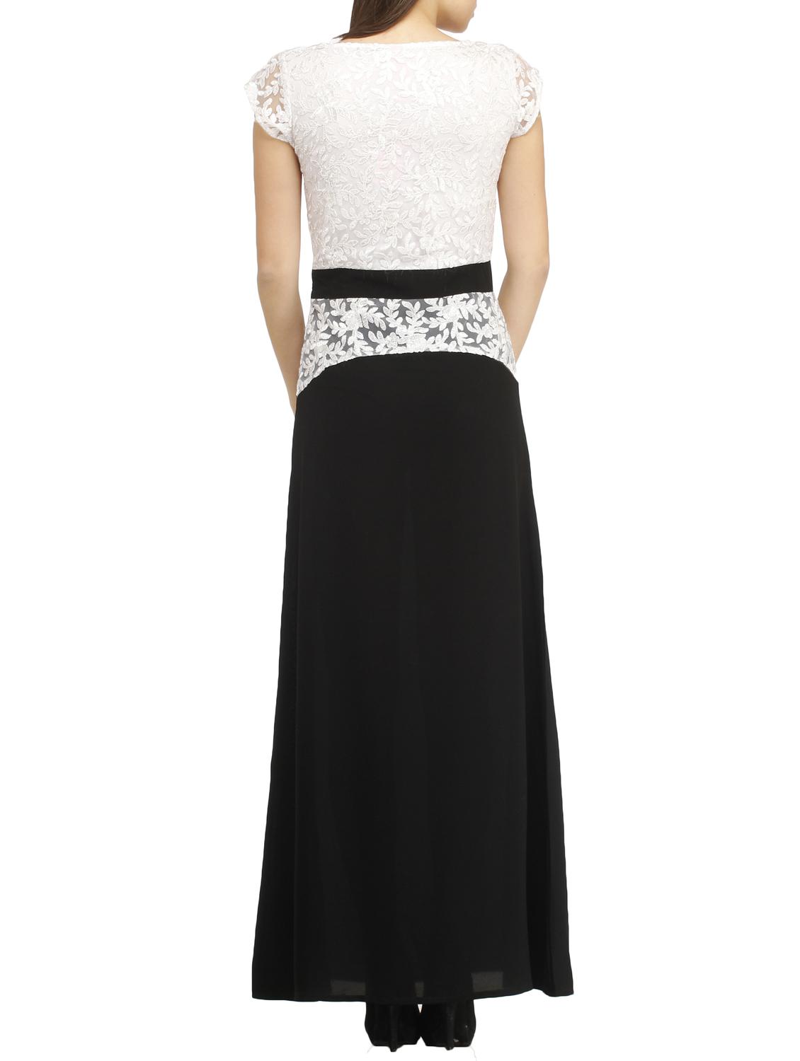lace bodice maxi dress - 10460944 - Zoom Image - 3