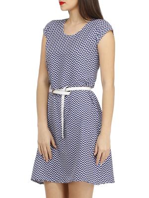 multicolor polyester dress - 10460954 - Standard Image - 2