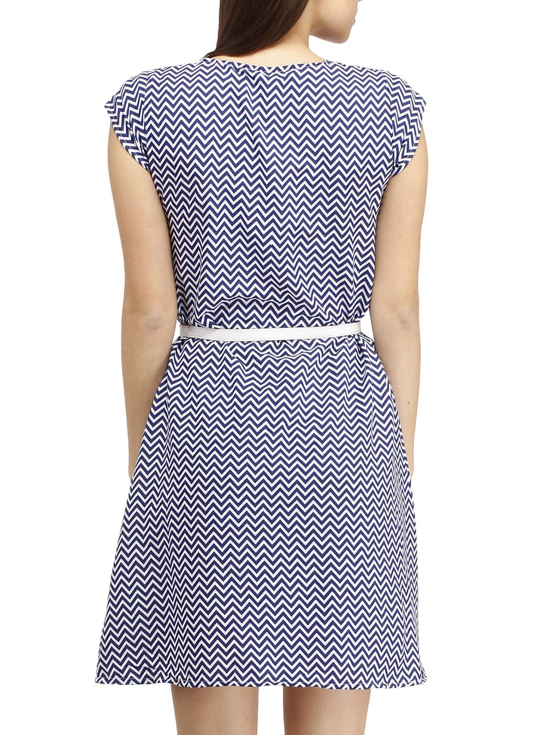 multicolor polyester dress - 10460954 - Zoom Image - 3