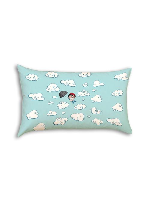boy in sky baby pillow - 10461087 - Standard Image - 1
