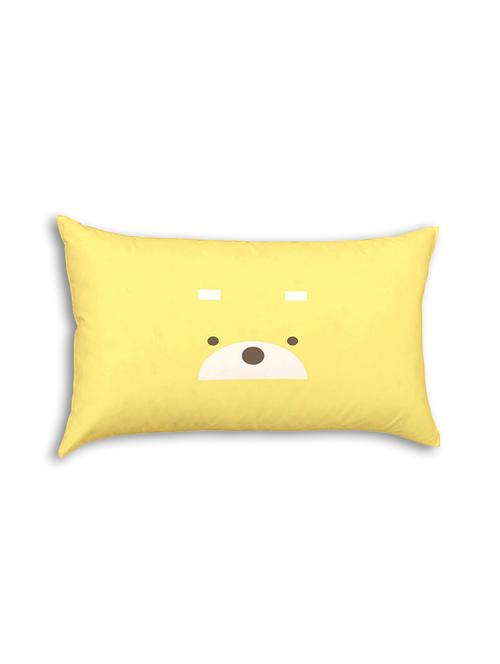 yellow bear face baby pillow - 10461101 - Standard Image - 1