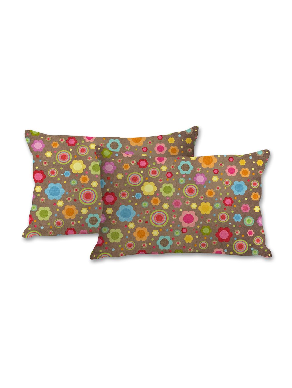 cute floral print pillow cover - 10462140 - Zoom Image - 1