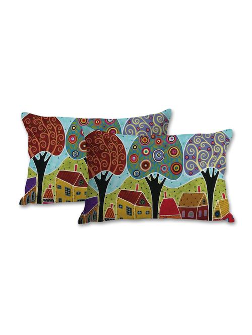 tree abstract print pillow cover - 10462163 - Standard Image - 1