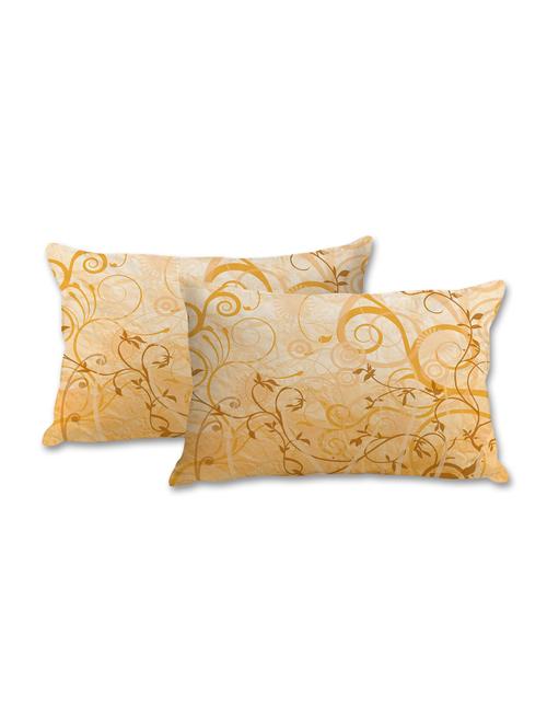 beige vine art abstract pillow cover - 10462216 - Standard Image - 1