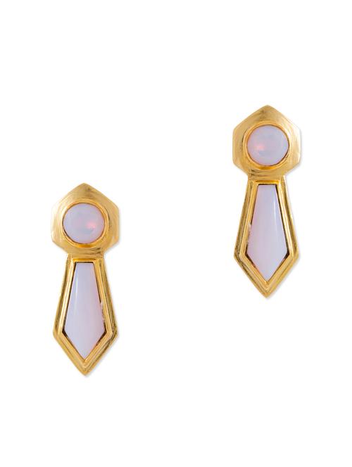gold metal alloy earring - 10468544 - Very Small Image - 1