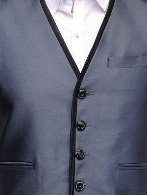 grey cotton suit - 10476415 - Standard Image - 4