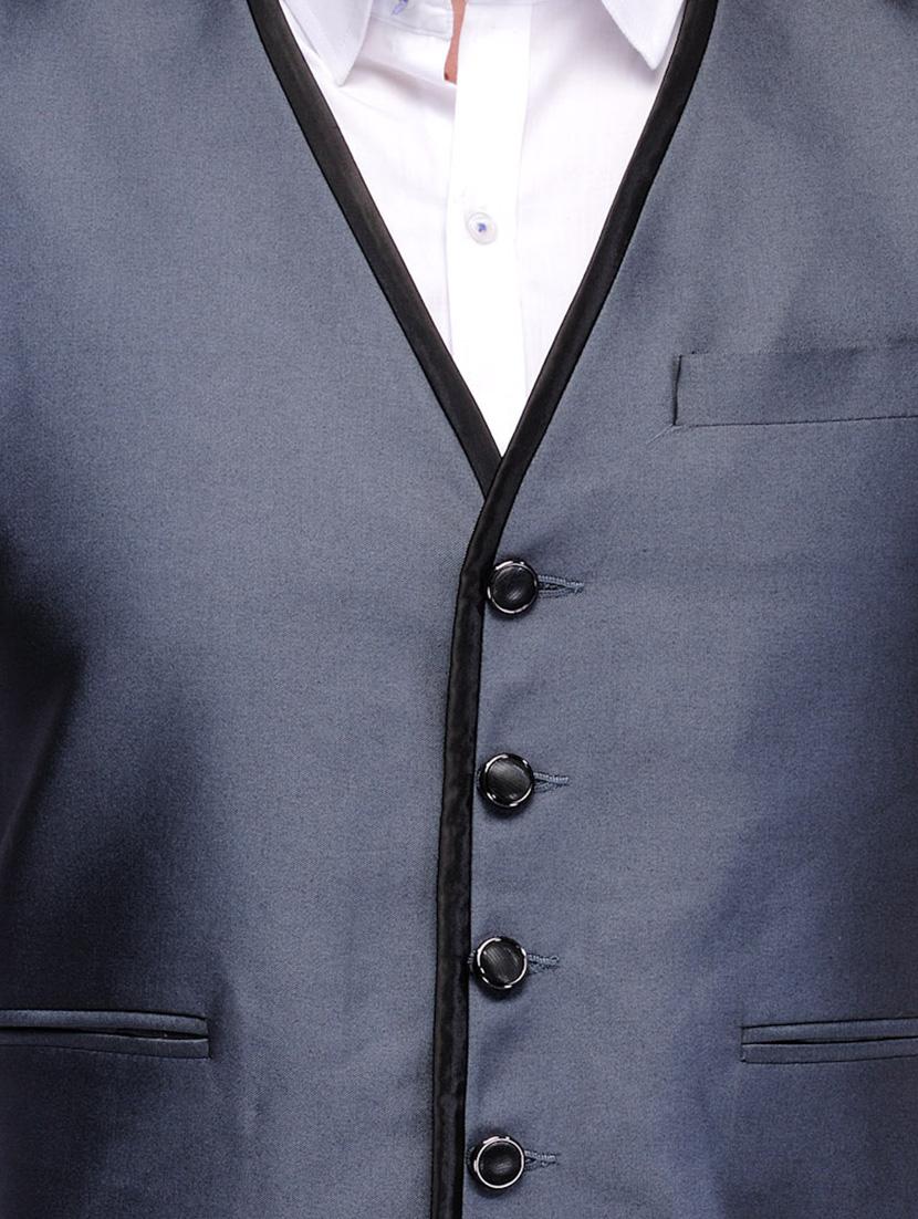 grey cotton suit - 10476415 - Zoom Image - 4