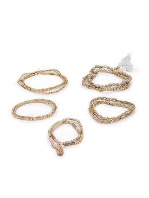 carnival original tulsi mala with mala johlli set of (5) - 10490763 - Standard Image - 2