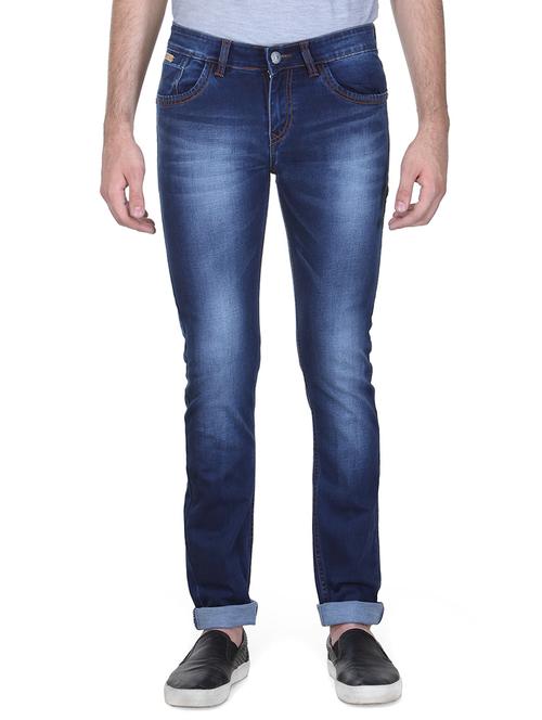 blue heavy washed jean - 10497037 -  Standard Image - 0