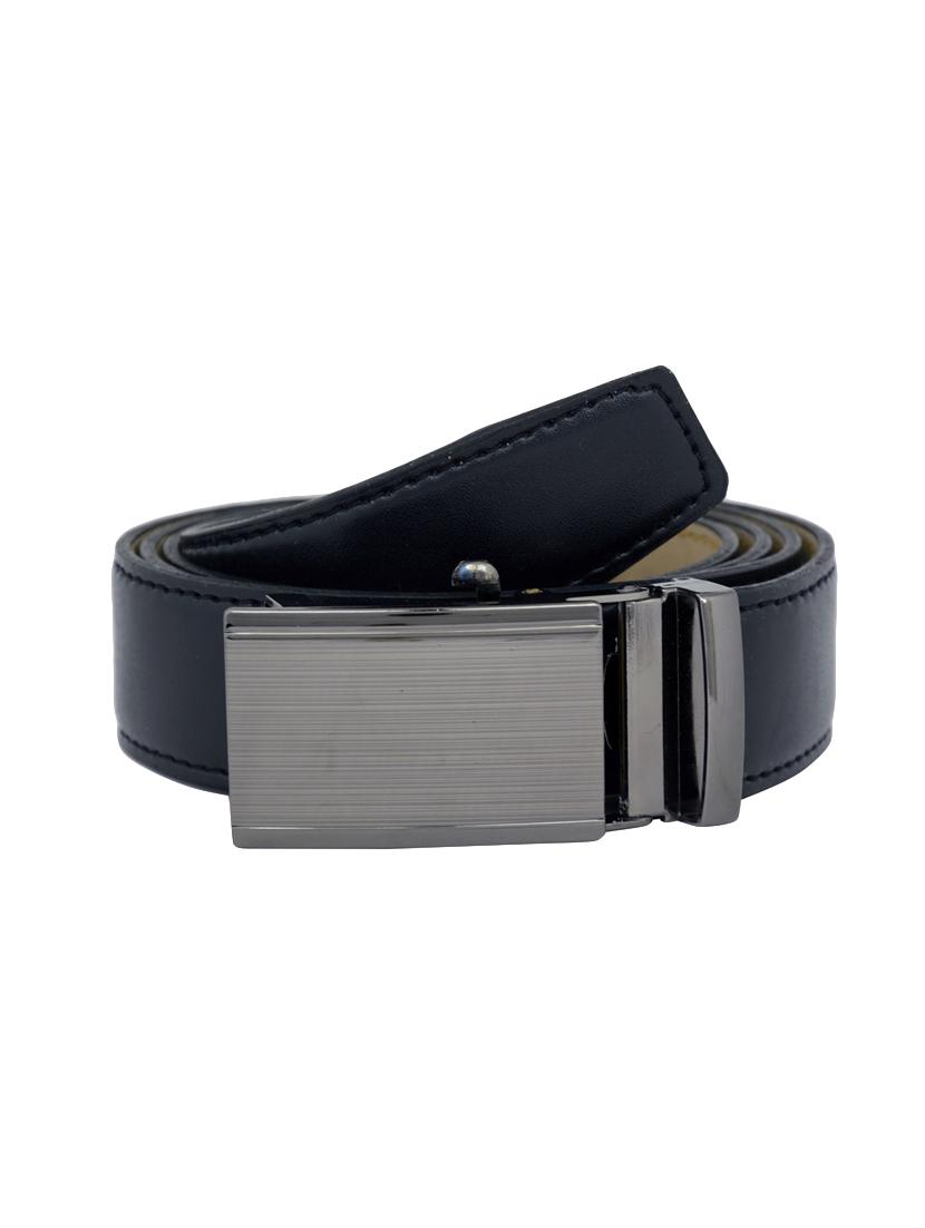 black leatherette belt - 10497866 - Zoom Image - 1