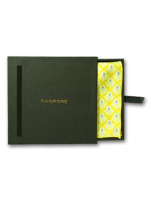 chokore yellow silk handkerchief - 10498551 - Standard Image - 2