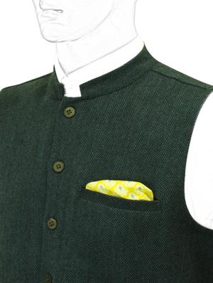 chokore yellow silk handkerchief - 10498551 - Standard Image - 5