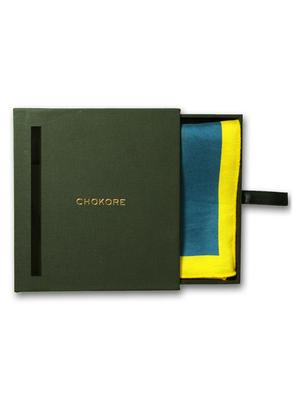 chokore blue silk handkerchief - 10498565 - Standard Image - 4