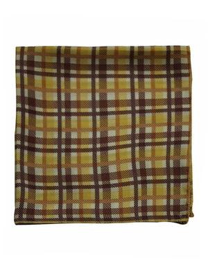 chokore brown silk handkerchief - 10498575 - Standard Image - 2