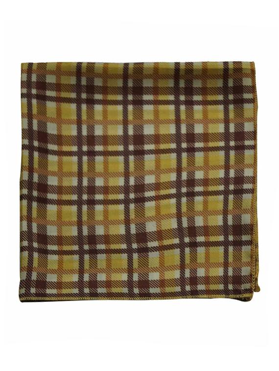 chokore brown silk handkerchief - 10498575 - Zoom Image - 2
