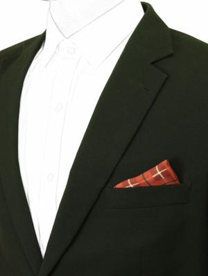 chokore red silk handkerchief - 10498579 - Standard Image - 3