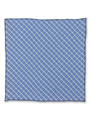chokore blue silk handkerchief - 10498586 - Standard Image - 4