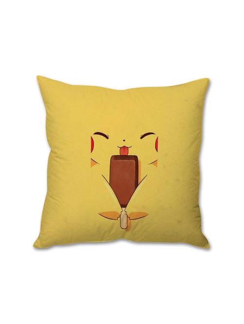pikachu face cushion cover - 10502919 - Standard Image - 1