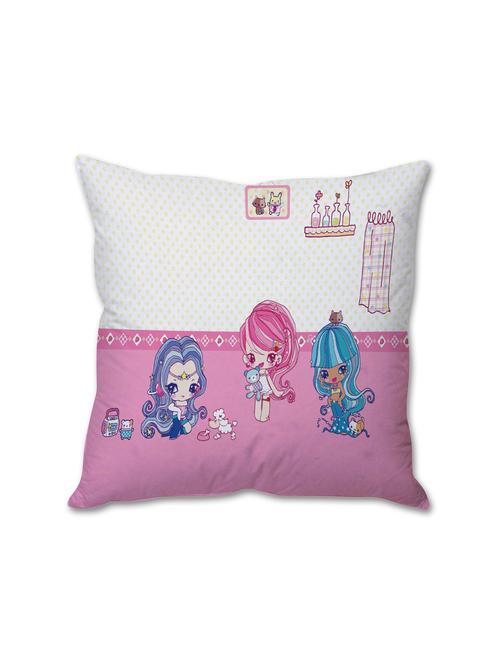 cute girls cushion cover - 10502931 - Standard Image - 1