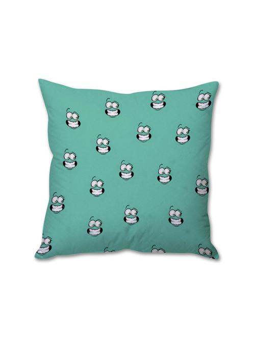 funny faces cushion cover - 10502941 - Standard Image - 1
