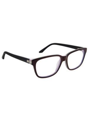 david blake maroon wayfarer eyeframe - 10510099 - Standard Image - 2