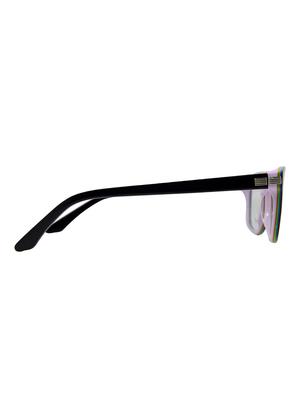 david blake maroon wayfarer eyeframe - 10510099 - Standard Image - 3