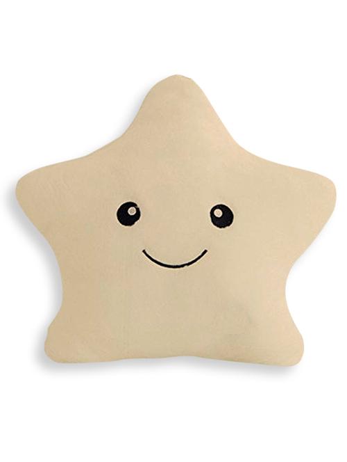 stybuzz cute star beige cushion - 10515990 - Standard Image - 1