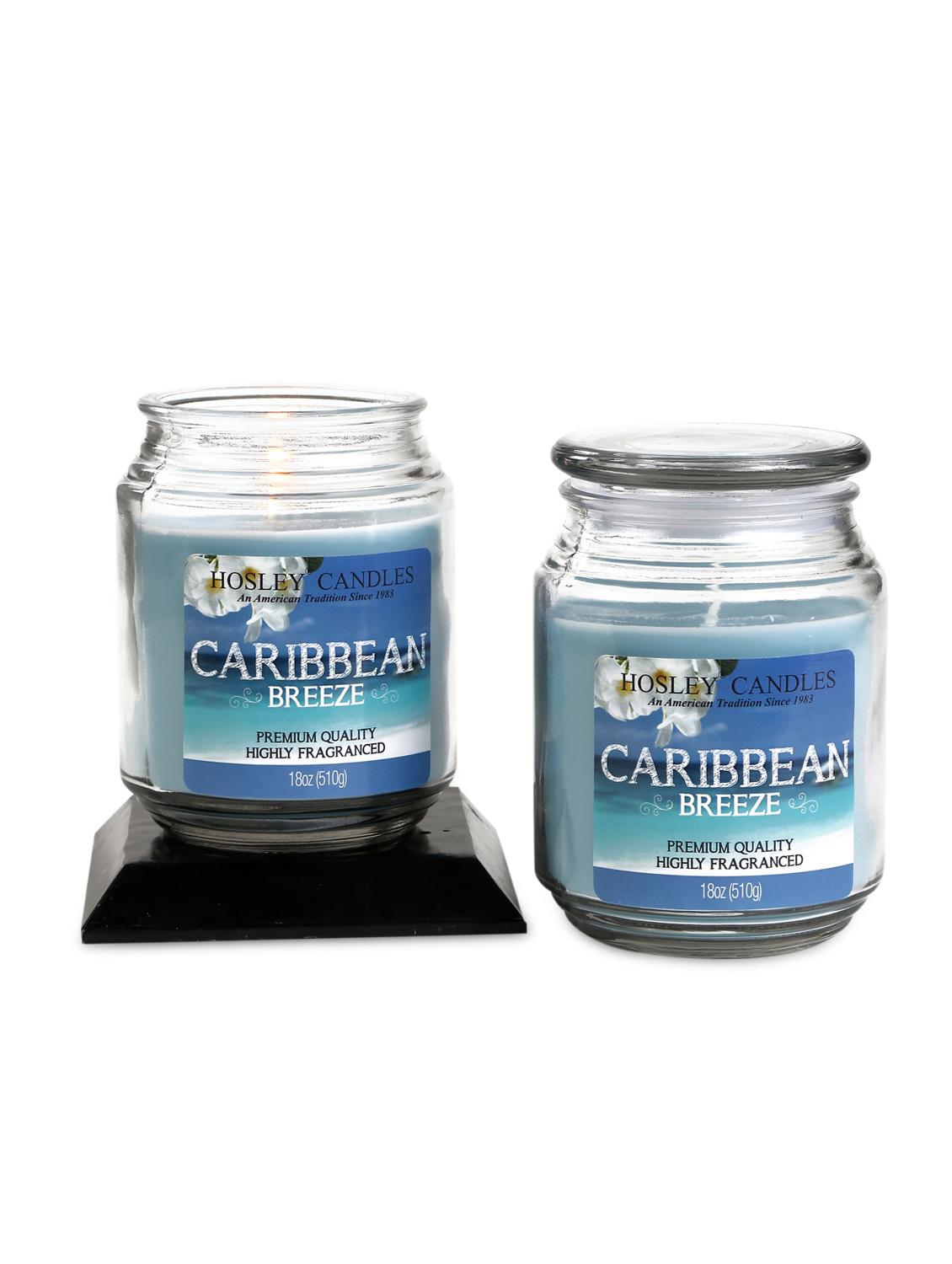 caribbean breeze highly scented jar candle - 1052388 - Zoom Image - 2