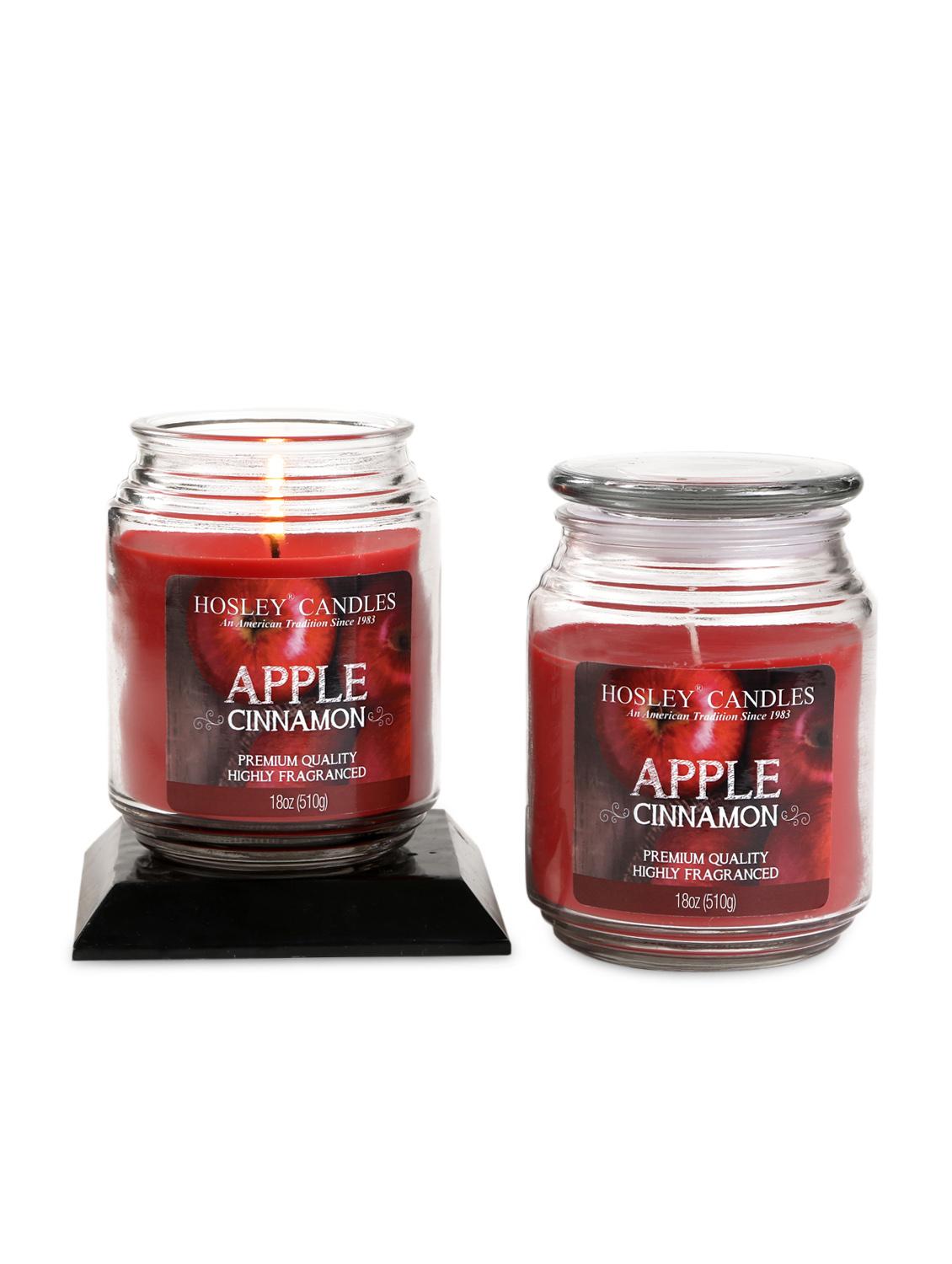 apple cinnamon highly scented jar candle - 1052391 - Zoom Image - 2
