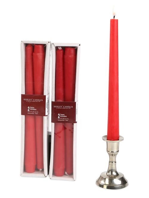 unscented high taper candles - 1052482 - Standard Image - 1
