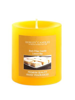 lemon bar scented pillar candle - 1052501 - Standard Image - 2