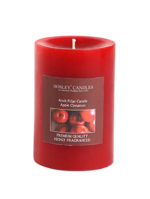 apple cinnamon scented pillar candle - 1052502 - Standard Image - 2