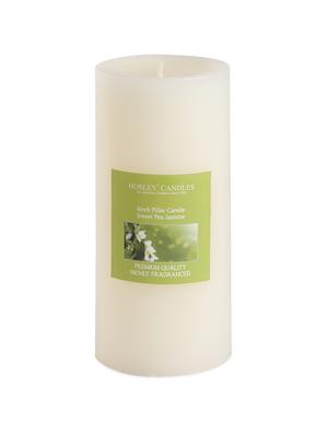 sweet pea jasmine scented pillar candle - 1052516 - Standard Image - 2