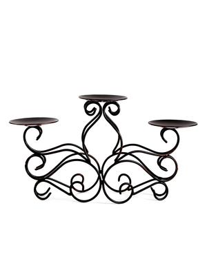 decorative metal 3 candle holder - 1052523 - Standard Image - 2
