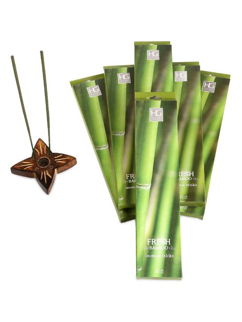 pack of 6 fresh bamboo incense sticks - 1052542 - Standard Image - 1