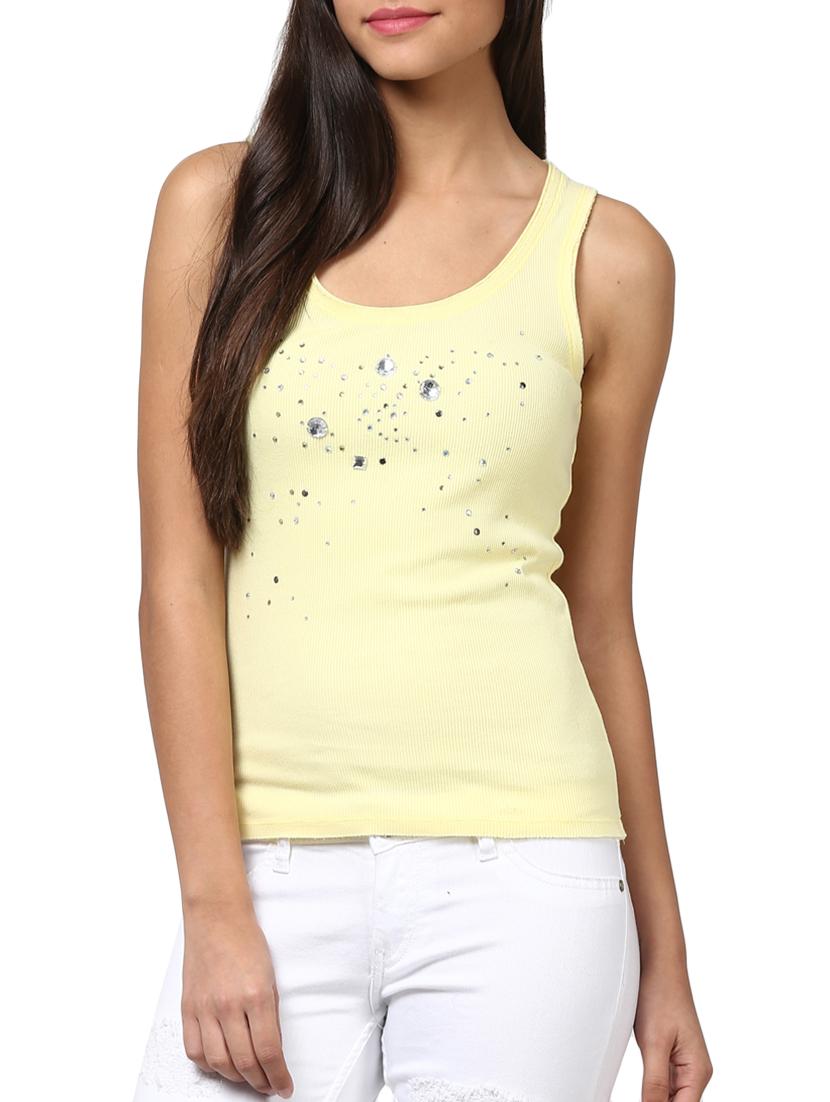 yellow cotton top - 10527953 - Zoom Image - 1