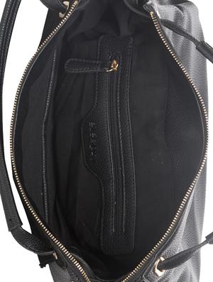 black leatherette handbag - 10540536 - Standard Image - 3